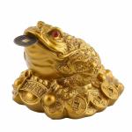 OMEGA GOLD Money Frog, Coin Toad Wealth