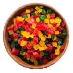 VOC Mart Tutti Frutti | 1 Kg | Cherries Fresh Fruits | For Cake Decoration | Cake Essential