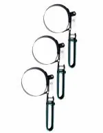 Gizmo Filter Wrench , Steel Strap Oil Filter Wrench For Tata Sumo, Maruti 800, Hyundai Santro & Alto With Rubber Insulated Grip For Multi-vehicle, Premium Quality Oil Filter Wrench (Pack Of 3) , Oil Filter Remover Tool