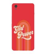 Bhaicover Oneplus X Multicolor Girl Power Quotes Mobile Phone Back Cover
