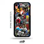 Tweakymod Printed Funky Back Cover For Iphone XR Logo Cut