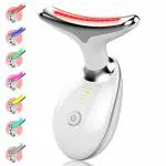 WBC WORLDBEAUTYCARE Neck Face Firming Wrinkle Reducing Tool Double Chin Reducer Vibration Massager Skin Rejuvenation Beauty Device, Face & Neck Lifting Device Chin Lifting Device, Skin Groomer