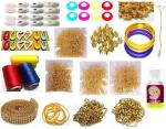 Craftlove Multicolor Silk Thread Jewellery Making Kit