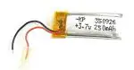 KP ORIGINAL BATTERY 350926 3.7V 250Mah Lipo Rechargeable Battery