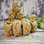 GURU JEE Handmade Jute Napkin Rings Brown Set of 24 Everyday Use Dining Party Tabletop Decor Gifts Napkin Holder 1.5 Inch in Size Artisan Crafted in India