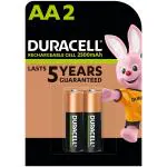 Duracell Rechargeable AA 2500mAh batteries, pack of 2