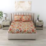 210 TC Cotton Double, King Printed Bedsheet