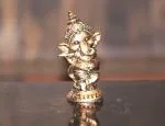 BECKON VENTURE Handcrafted Lord Ganesh Ji Murti Showpiece For Home decor(BVgb-at-gold)