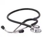 RCSP Excle Plus Stethoscope For Doctors Medical And Nursing Students (Black)