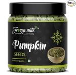 FROZEN NUTS Natural Premium Healthy Pumpkin Seeds for Eating | Protein and Fiber Rich | Healthy Diet Snacks Jar Pack (500 G)