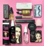 DAIMANPU Makeup highlighter superb face makeup combo kit for women (9 Items in the set)