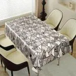 Dakshya Industries Flower Design 6 Seater Without Lace| Size - 54X78 Inch | Dining Table Cover| Table Cover |Waterproof & Heat Resistant,Polyvinyl Chloride (PVC),Rectangular,( Pack of 1 )Part-6
