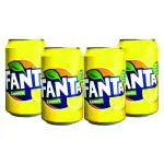 Fanta Lemon - Pack of 4 - 330ml x4
