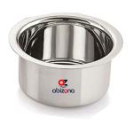 Abizona Stainless Steel Heavy Flat Sandwich Bottom Tope 2 L