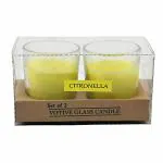 SITARA CRAFTS Strong Scented Citronella Candle (Pack of 2)