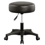 DbZ DYNAMIC BEAUTY ZONE Events Adjustable Massage Salon Spa Swivel Rolling Chair Doctor/Kitchen Stool/Office Stool/Cafeteria Stool/Bar Stool Finish Color -Black (1 Pcs, Metal)