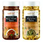 Amwel Organic Gluten Free Multi Millet Pasta 220g + Rice Macaroni Pasta 300g | Fusilli & Macaroni Pasta | No Maida No Sooji | Power of Millets