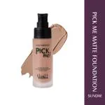 Glam21 Pick Me! Matte Foundation For Non-Sticky Instant Spotless Glow | Long Day-Sundae,40g