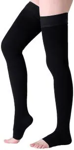JUST RIDER Varicose Veins Pain Relief Compression Socks for Sports, Fitness, Medical 15-20 mmHg