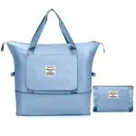 MAAHIL Nylon 285 Cm Travel Duffle Bag Expandable Folding Travel Bag for Women , Lightweight Waterproof Carry Luggage Bag for Travel