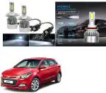 Feelitson White Car C6 H4 Compact Design 36W/3800Lm Led Headlight For Hyundai I20 Elite (Pack Of 2)