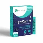 Velbiom enKorD Immunity Boosting Daily Probiotic for Oral Health | Prevents Sore Throat Cough Oral Infections Bad Breath | Clinically tested powder| Mint Flavour |For Men & Women|10 Sachets pack