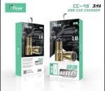 Ticon CC-48 3.4 A Car Charger (Black)