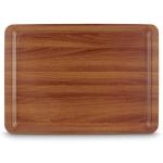 Freelance Nature Rectangle Serving Tray, Kitchen & Dining, Bed Breakfast, 43 x 61cm - Walnut