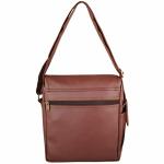 SW SUPER WORLD Men's Synthetic Leather Briefcase Best Laptop Messenger Bag Satchel | Shoulder Sling Office Bag for Men (Brown)