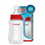 Luvlap White PP Anti Colic Slim Regular Neck Essential Baby Feeding Bottle 125ml