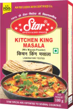 STAR SPICES Kitchen King Masala (100gm X 4)