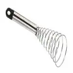 SNOWPEARL Stainless Steel Egg Beater, Wire Coil Spiral Whisk, 7 Inch', 1 Piece for for Blending, Whisking, Beating and Stirring