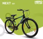 HERO CYCLES NEXT 2.0 IBC Non-Suspension 26 T Mountain/Hardtail Cycle (Single Speed, Black)
