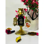 DARIDRA BHANJAN - Brass Shiva Lingam Abhishek Patra with Trishul and Nag For Sawan | Shivratri Pooja Items | Shivling Showpiece | Shivlingam.