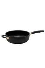 Meyer Black Aluminum Hard Anodized Non Stick Chef Pan 4.5L