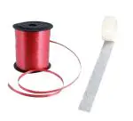 Festiko 225M Colour Balloon Curling Ribbon And 100 Glue Dot (1Pcs Roll) Wedding Birthday Gift Party Red