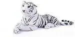 LVS TOYS White Tiger Soft Toy for Kids, Girls & Children Playing Teddy Bear in Size 32 cm Long