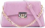Brandroot Pink Pu 5 L Sling Bag For Women