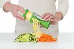 4tens Vegetable Spiral Slicer Salad Chopping Noodle Cutter Grater Slicer Peeler