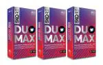 Skore Duo Max - Premium Pleasure Condoms for Him & Her with Disposal Pouches | Dotted & Ribbed for Pleasure | Performa Lubricant for Long Lasting Climax Delay | Suitable for use with lubes & toys- 3 Pack (10 pieces)