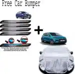 Carnest Car Cover For Hyundai I10, Santro Xing, Spark, Eon D Lite, Santro, Alto 800 (Silver)