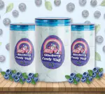 Popcorn & Company Cotton Candy/Buddhi ke baal/Candy Floss Blueberry Flavour Pack of 3- 240g