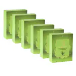 GOLDEN TREEZ Natural Handmade Aloevera Soap For Glowing Skin And Skin Brightening , 115 Gram (Pack of 6)