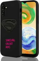 XOVO Back Cover for Samsung Galaxy A04s (Black, Dual Protection, Silicon, Pack of 1)