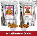 Yuvraj Roasted Malasa Channa and Navratan Mixture (400 gm x 2)