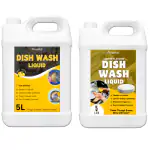 Fivanta Dishwash Gel Yellow Lemon & active salt 10L