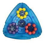 QUALITIO Portable Smooth Fidget Fingertip Rotation Funny Spinning Magic Bead Cube Rotating Magic Toy