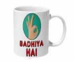 Mooch Wale Desi Style Badhiya Hai Ceramic Mug