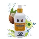 BWB BLACK WHITE BROWN Paraben and Alcohol Free Natural Dog Shampoo Reduce Shedding and Detangles of Hair - 300 ml