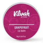 Vilvah Store Grapefruit Lip balm for Dark Lips to lightening GRAPE FRUIT